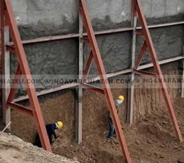 اجرای سازه‌ی نگهبان در تهران