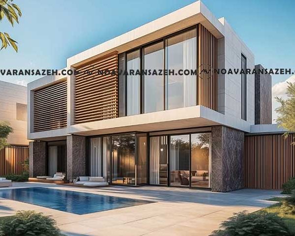 طراحی ویلای دوبکس سرخاب