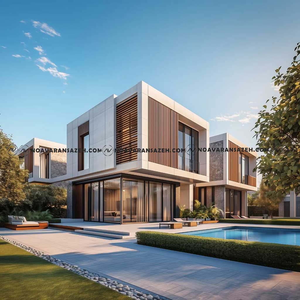 طراحی ویلای دوبکس سرخاب