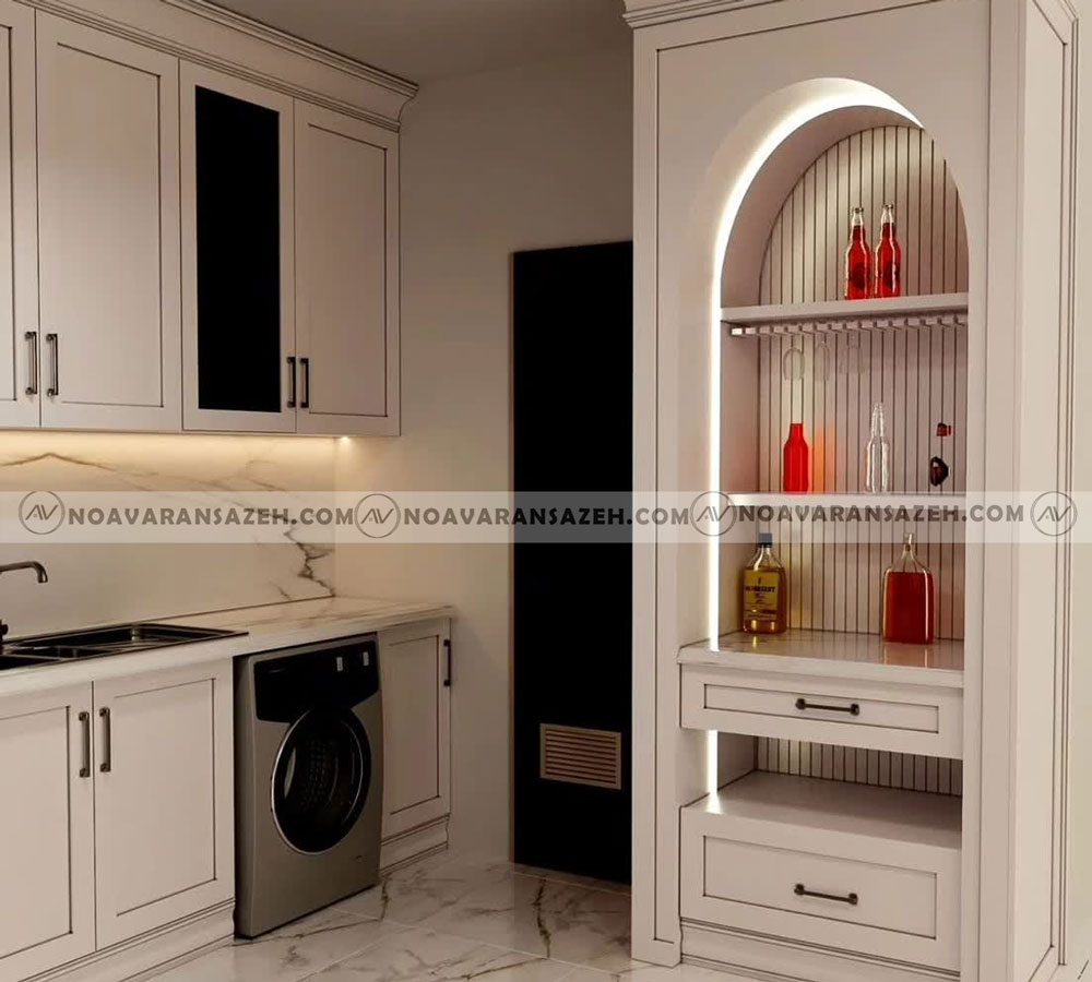 طراحی کابینت آشپزخانه در تهران 