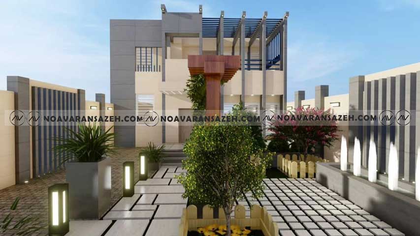 اجرای محوطه سازی در شهریار
