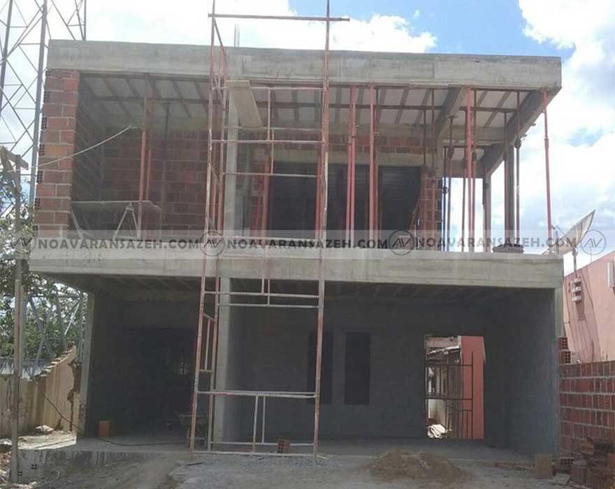 تفاوت اسکلت بتنی و فلزی