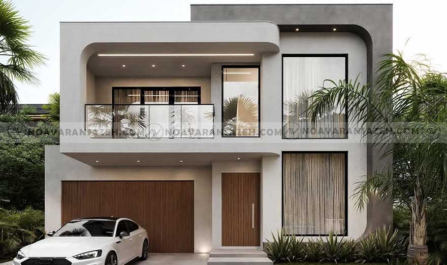 طراحی ویلای مدرن