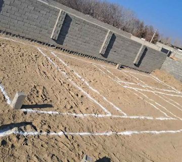 مراحل ساخت ویلا نقشه برداری و گود برداری