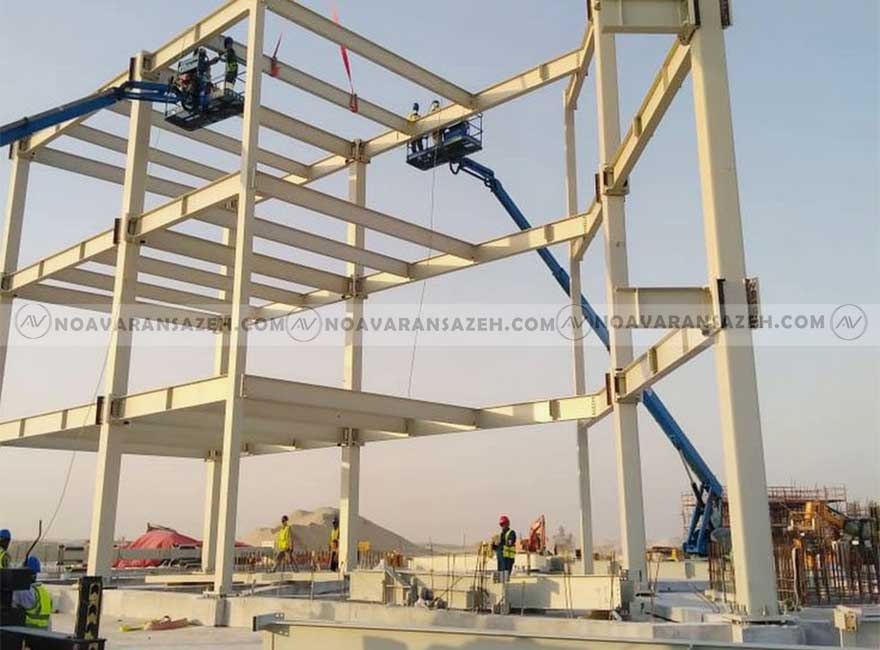 هزینه اسکلت فلزی بیشتر است یا بتنی