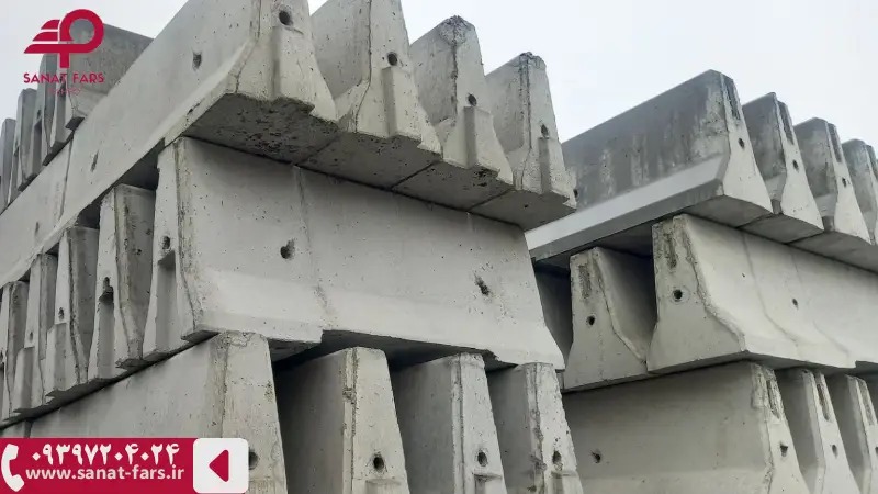 وزن نیوجرسی بتنی 1، 2، 3، 4 و 6 متری